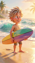Pixar! 3D Animated-Style Images